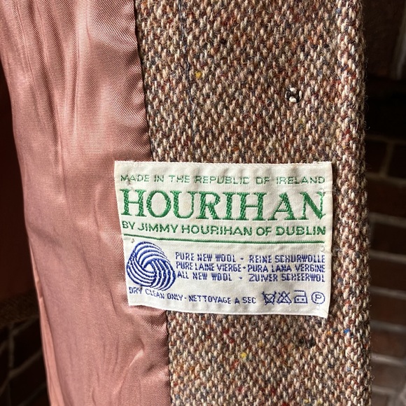 Jimmy Hourihan Irish wool Jacket, authentic tweed, made in Ireland, size 12 - Picture 5 of 17